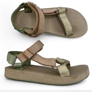Teva girls Original Universal Metallic Sandal